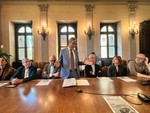 Le foto dei Capi dello Stato in visita  per celebrare gli 80 anni della Repubblica.  Otto i cuneesi premiati con l’onorificenza