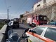 Sanremo: perde il controllo dell'auto e fa volare scooter fuori strada, grave una donna (foto)