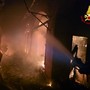 FOTO. Notte di fuoco a Cocquio Trevisago: cascinale in fiamme FOTO. Notte di fuoco a Cocquio Trevisago: cascinale in fiamme