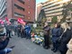 Via Genova, la città ricorda i tre operai vittime del crollo della gru: "Lo faremo ogni anno" [FOTO]