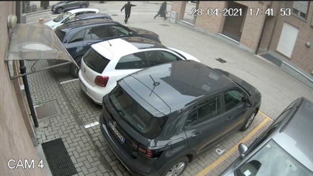 Il processo a Mario Roggero: il pm Greco proietta in aula il video della rapina [VIDEO]