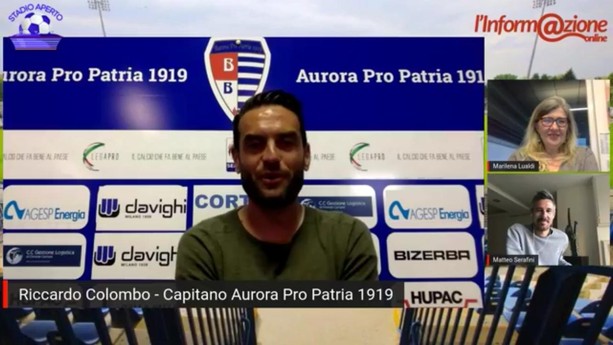 Stadio Aperto, capitani a confronto: «Avanti Pro Patria, tu sai dare fiducia» Stadio Aperto, capitani a confronto: «Avanti Pro Patria, tu sai dare fiducia»