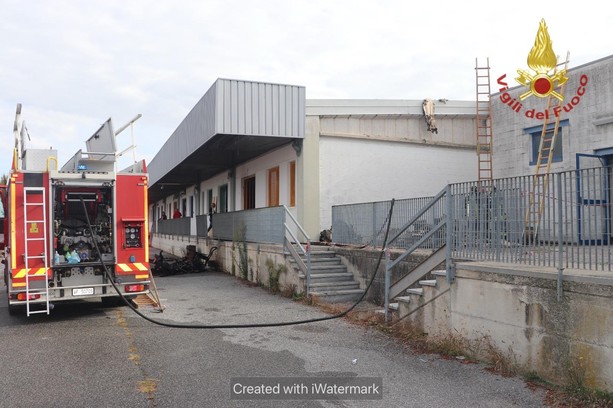 Fossano, terminata la messa in sicurezza dello stabile di Città Antiquaria andato a fuoco