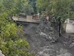 Fiume in piena a Bardonecchia: le immagine fanno paura, torna in mente lo tsunami del Ferragosto 2023
