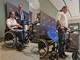 Su una sedia a rotelle dopo lo schianto in moto, Michel torna a camminare grazie all'Intelligenza Artificiale