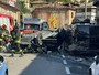 Terribile incidente a Castagnole Lanze: quattro mezzi coinvolti, uno si ribalta sulla carreggiata