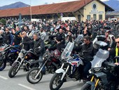 Il gas di 500 moto per i bambini della Pediatria di Cuneo: buona la prima. E non sarà l'ultima [FOTO E VIDEO]