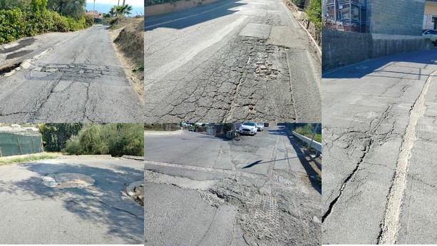 Buche e asfalti dissestati, Coldirodi chiede interventi sulla viabilità (Foto)
