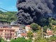 A fuoco il tetto della scuola Benedetto Croce a Mignanego, fumo nero e fiamme A fuoco il tetto della scuola Benedetto Croce a Mignanego, fumo nero e fiamme