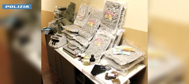 VIDEO. Cadrezzate con Osmate, scoperto dalla polizia un capannone &quot;serra&quot; di marijuana. Un arresto e due denunce per spaccio