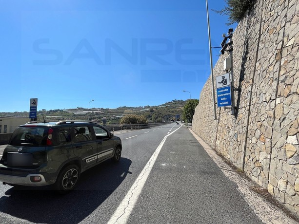 Autovelox sull'Aurelia Bis a Sanremo: 10 milioni di incasso e 8.500 infrazioni in poco più di tre anni (Foto e Video)