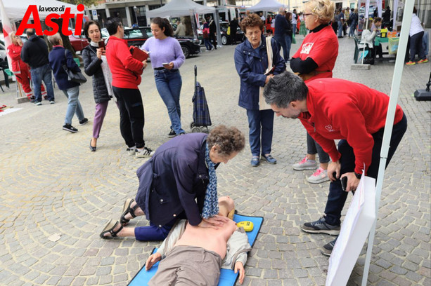 Il cuore di Asti al centro della prevenzione [GALLERIA FOTOGRAFICA]