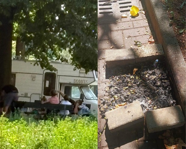 Le grigliate abusive e i falò davanti alla parrocchia, i cittadini: &quot;E' una vergogna&quot;