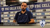 Calcio, Celle Varazze. La previsione di Luca Donaggio: &quot;Abbiamo tutto per fare una buona stagione. Il campionato sarà di chi saprà sporcarsi le mani&quot; (VIDEO)