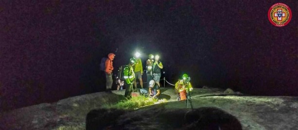Escursionista di Besnate salvato dal Soccorso Alpino sulla ferrata Wasserfall Escursionista di Besnate salvato dal Soccorso Alpino sulla ferrata Wasserfall