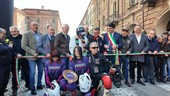 Fossano è “internazionale” con il “Motoraduno di Primavera” inaugurato oggi in via Roma [FOTO]