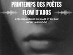 Printemps des Poètes: Yass Sogo guida un atelier Flow d’ados tra slam e rap alla Médiathèque Caroline