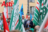 Primo maggio ad Asti: l'allarme dei sindacati su sicurezza e nuovo precariato [VIDEO e FOTO]