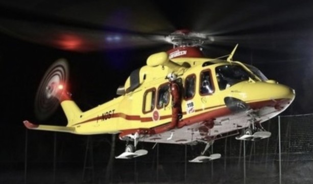 Tradate, incidente nella notte sulla Varesina: un ferito grave portato al Circolo con l'elisoccorso