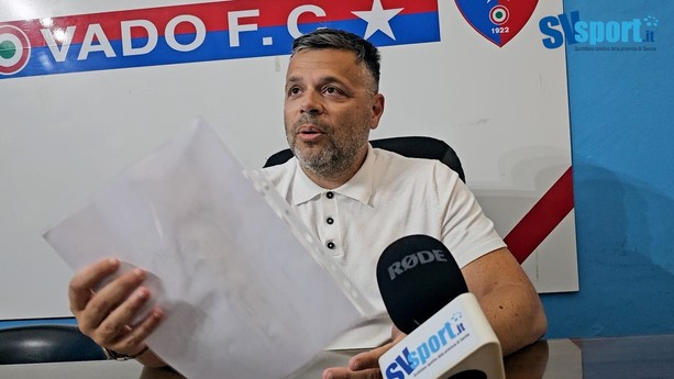 Calcio | Vado. Il ds Mancuso rilancia: "Qui ci sono i piani per la Serie C, siamo tutti al lavoro per aiutare il presidente Tarabotto" (VIDEO) Calcio | Vado. Il ds Mancuso rilancia: "Qui ci sono i piani per la Serie C, siamo tutti al lavoro per aiutare il presidente Tarabotto" (VIDEO)