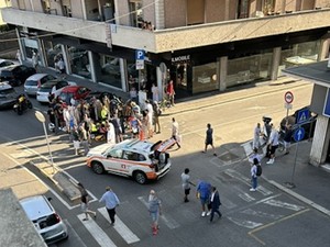 Varese, grande paura in via Carcano: bambino di 9 anni investito