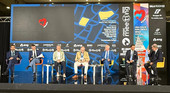 Al Meeting di Rimini la Liguria raccontata come snodo d’Europa: tra cavi sottomarini e grandi opere, Bucci e Rixi esportano fuori regione la loro visione del futuro