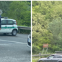 Questa mattina stop alle auto dalla rotonda dell'Iper verso la Folla di Malnate