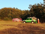 Vasto incendio tra Priero e Montezemolo: ingente dispiego di uomini e mezzi per domare le fiamme e mettere in sicurezza le case