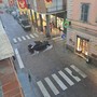 Violento temporale su Asti, la città sotto una forte pioggia
