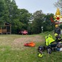 Escursionista cade e si infortuna sulla cima del Monte Piambello a Marchirolo, portata con l'elisoccorso in ospedale
