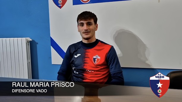 Calcio, Vado. Inserimento ok per Raul Prisco: "I giocatori più esperti aiutano tanto, avanti con determinazione e umiltà" (VIDEO) Calcio, Vado. Inserimento ok per Raul Prisco: "I giocatori più esperti aiutano tanto, avanti con determinazione e umiltà" (VIDEO)