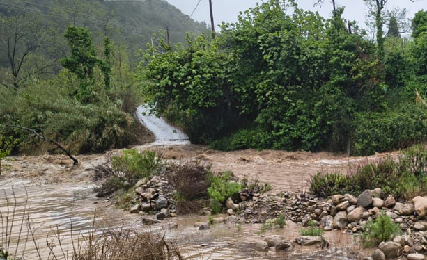 Sanremo, Cascine Lunaire è isolata: evacuata una famiglia, 40 persone bloccate nella zona di Valle Armea (Foto)