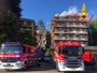 Incendio in via Crispi: in fiamme un appartamento