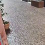 30 mm di pioggia in mezz'ora: allagati a Celle i negozi e la biblioteca (VIDEO)