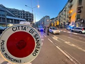 Sanremo: maxi pattuglione della Municipale ieri sera, sotto controllo soprattutto via Martiri e corso Garibaldi (Foto)