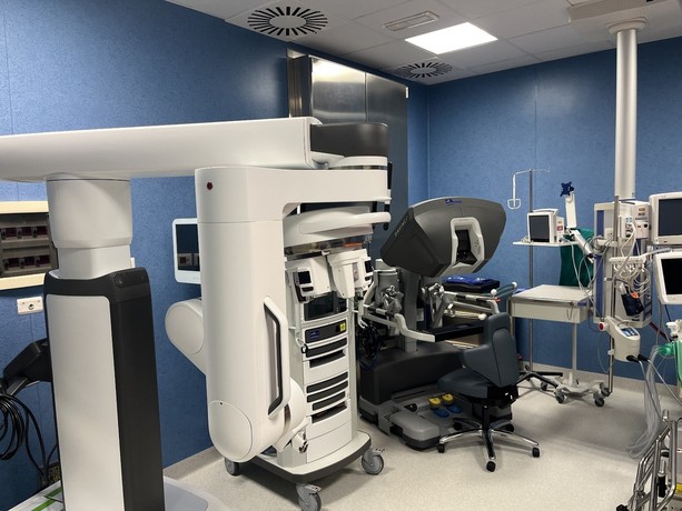 Il robot Da Vinci salva una 76enne alle Molinette: asportato un grosso tumore in una paziente sveglia Il robot Da Vinci salva una 76enne alle Molinette: asportato un grosso tumore in una paziente sveglia
