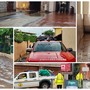 Finale, la pioggia colpisce anche Marina: allagamenti sparsi in via Brunenghi