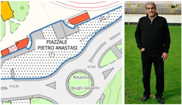Piazzetta Anastasi al Franco Ossola è realtà. C'è chi promise il mondo nel nome di Pietruzzu e c'è chi fa quel che deve