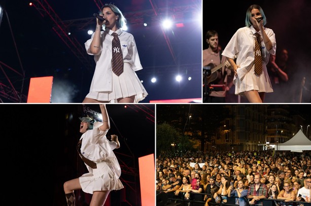 Click, boom! Rose Villain manda in delirio Sanremo: città paralizzata per il concerto all’One Night Summer Hits (Foto)