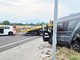 Scontro tra auto e camper sulla Statale 231, strada bloccata a Centallo Scontro tra auto e camper sulla Statale 231, strada bloccata a Centallo