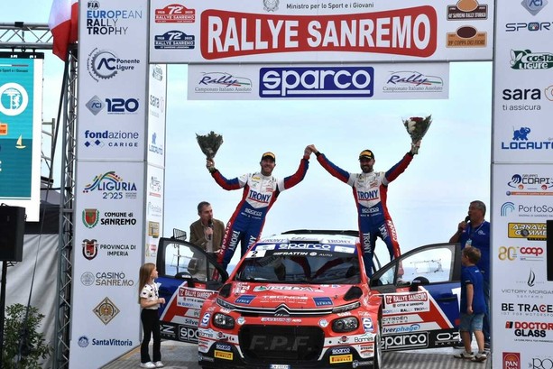 Sanremo, Crugnola vince il 72° Rallye ma il titolo tricolore è di Basso: due eroi per un finale da brividi (Foto e video)