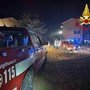 FOTO. Bosco in fiamme a Varese: rogo spento dopo una notte di fuoco
