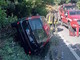 Savona, auto fuori strada in Via Nazionale Piemonte: soccorsi mobilitati