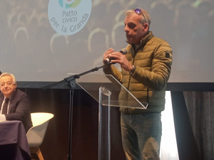 Beppe Lauria offre al sindaco di Garessio, Luciano Sciandra, la candidatura alla presidenza della Provincia Beppe Lauria offre al sindaco di Garessio, Luciano Sciandra, la candidatura alla presidenza della Provincia