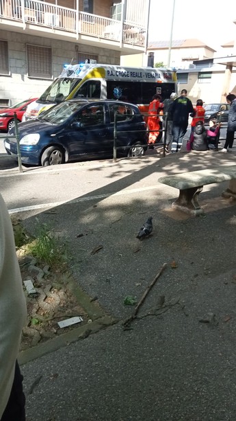 Incidente in corso Taranto, anziano colpito in testa da un ramo
