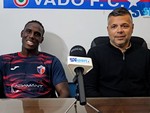 Calcio, Vado. Sorriso doppio in conferenza stampa per il ds Mancuso e Enock Barwuah: "Abbiamo di nuovo dimostrato il valore della nostra squadra" (VIDEO) Calcio, Vado. Sorriso doppio in conferenza stampa per il ds Mancuso e Enock Barwuah: "Abbiamo di nuovo dimostrato il valore della nostra squadra" (VIDEO)