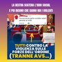 Frase choc sotto il post di Damilano: "Diena e Busconi di AVS dovrebbero penzolar al rondò" Frase choc sotto il post di Damilano: "Diena e Busconi di AVS dovrebbero penzolar al rondò"
