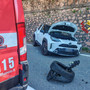 Violento schianto tra due auto sulla statale a Induno Olona, un ferito portato in ospedale in elicottero
