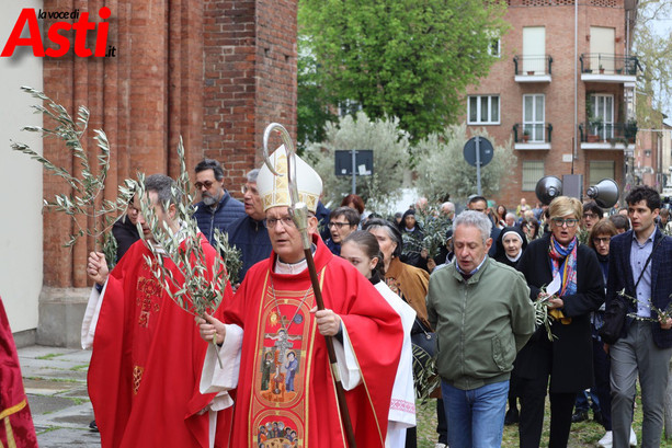Celebrazione della Domenica delle palme ad Asti [FOTO]