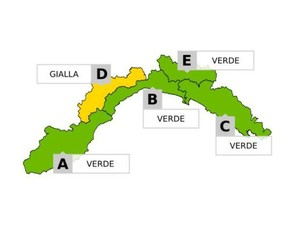 Maltempo, allerta gialla per neve in Val Bormida